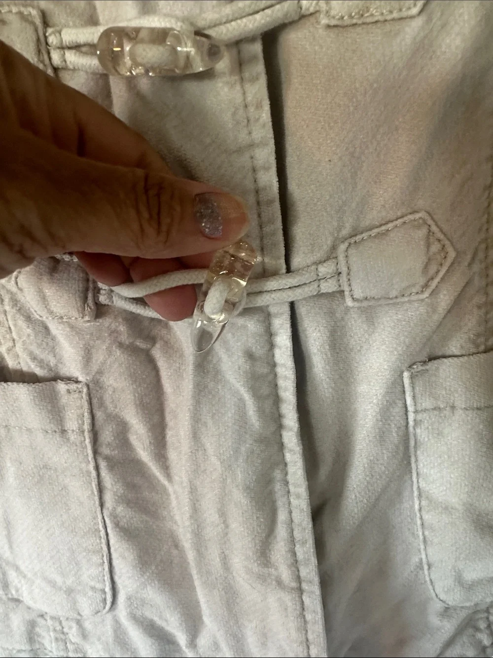 Gymboree Light Beige Toggle Pea Coat